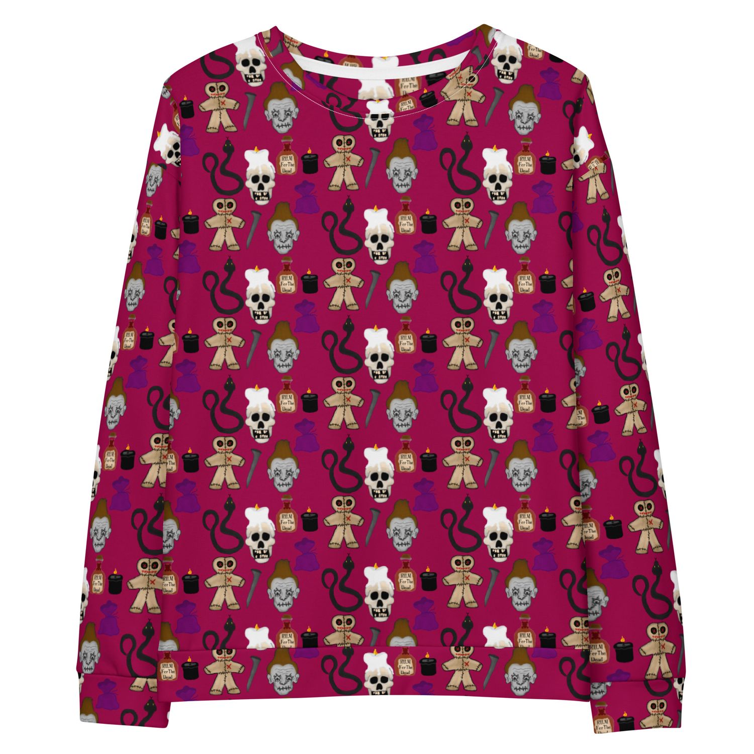 Voodoo Symbols Cotton Sweatshirt Voodoo Symbols Cotton Sweatshirt