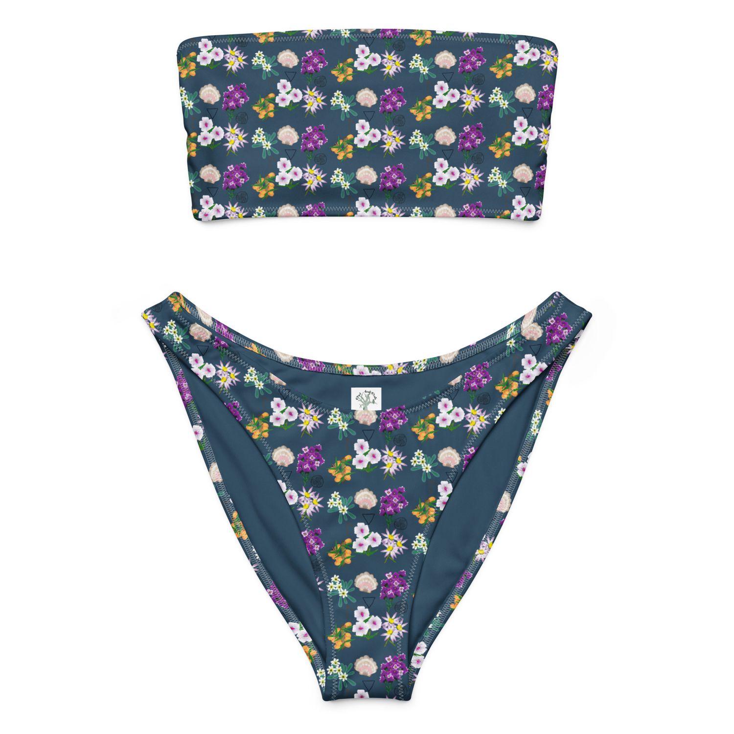 Sea Witch Recycled Bandeau Bikini