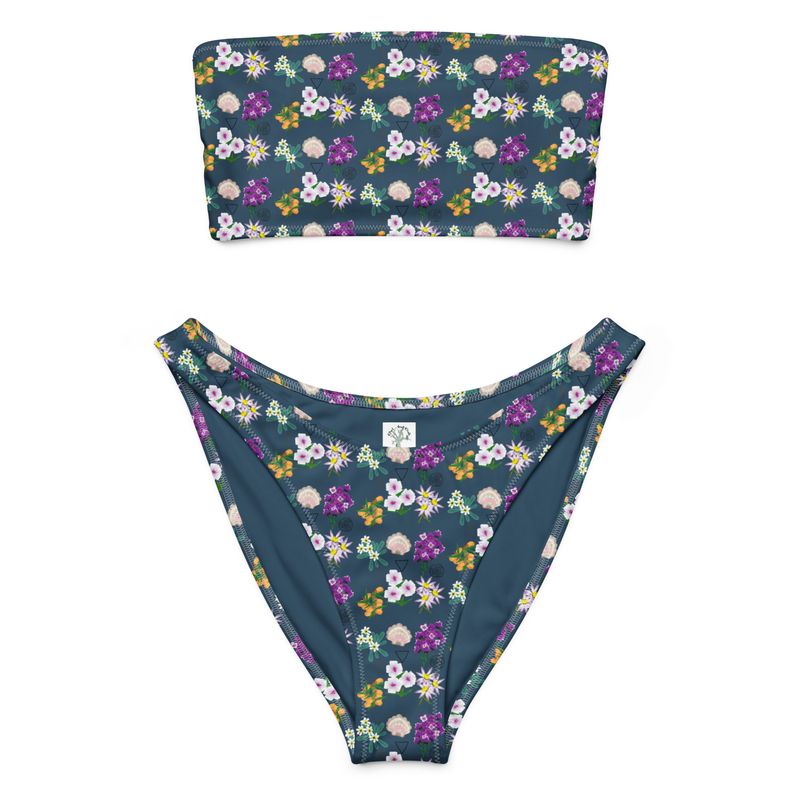 Sea Witch Recycled Bandeau Bikini
