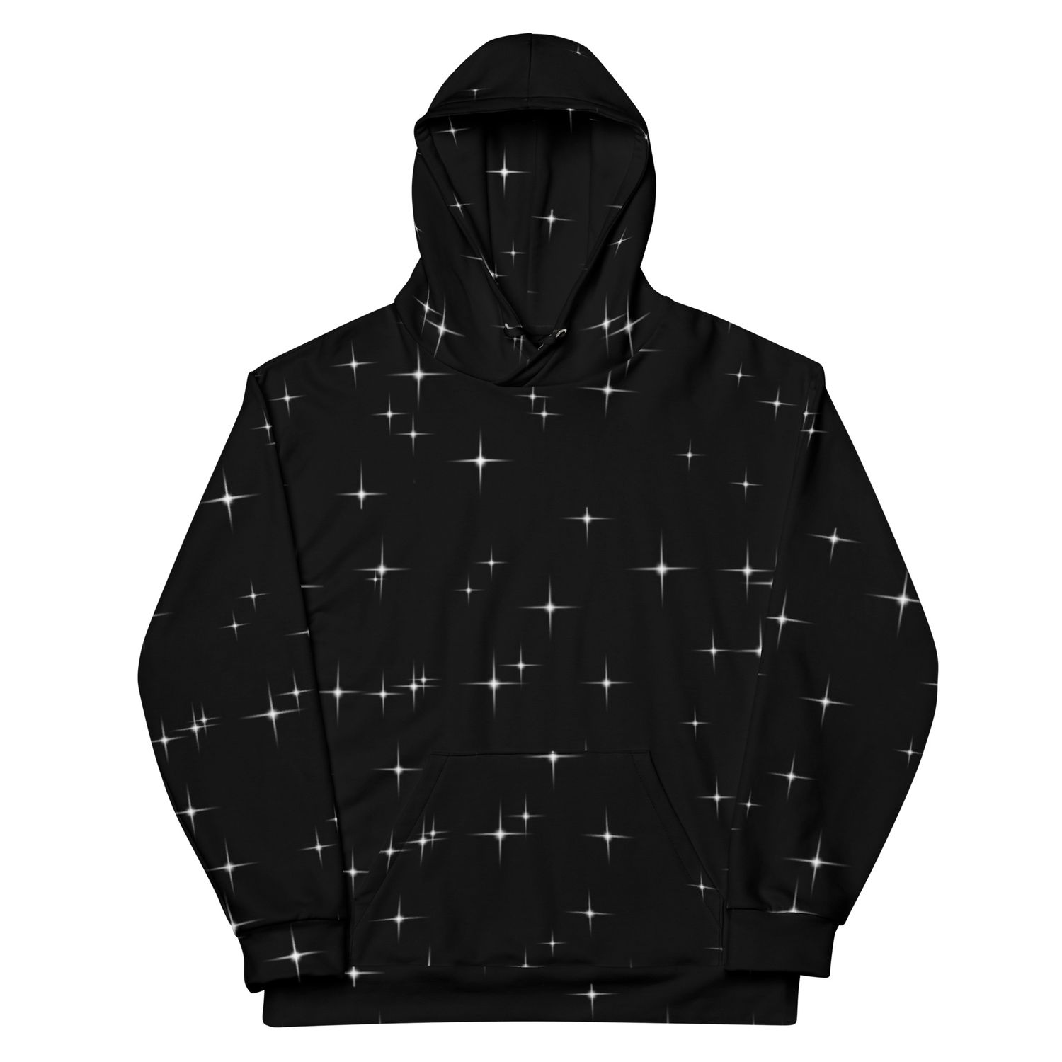 Celestial Night Sky Cotton Hoodie