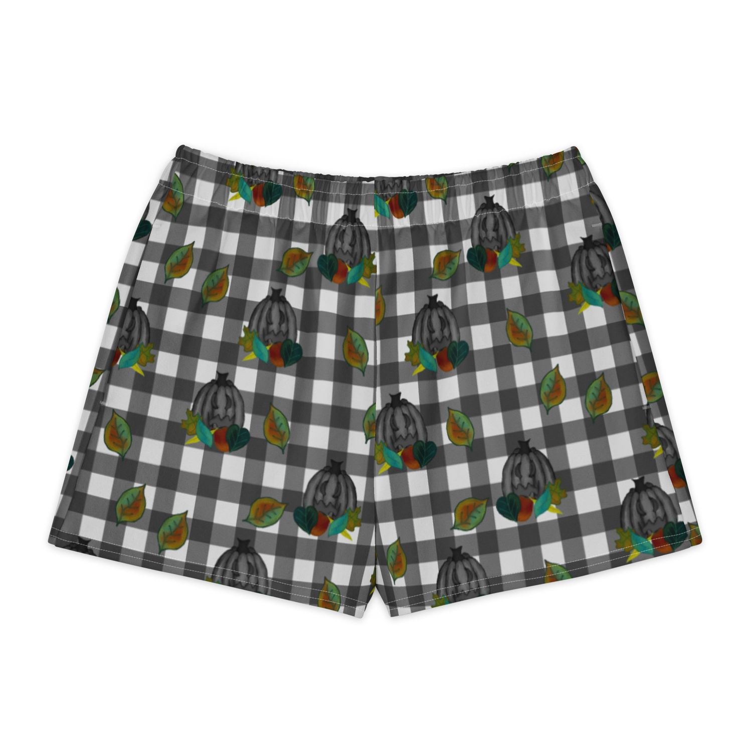 Midnight Harvest Spooky Autumn Cotton Loungewear Shorts Midnight Harvest Spooky Autumn Cotton Loungewear Shorts