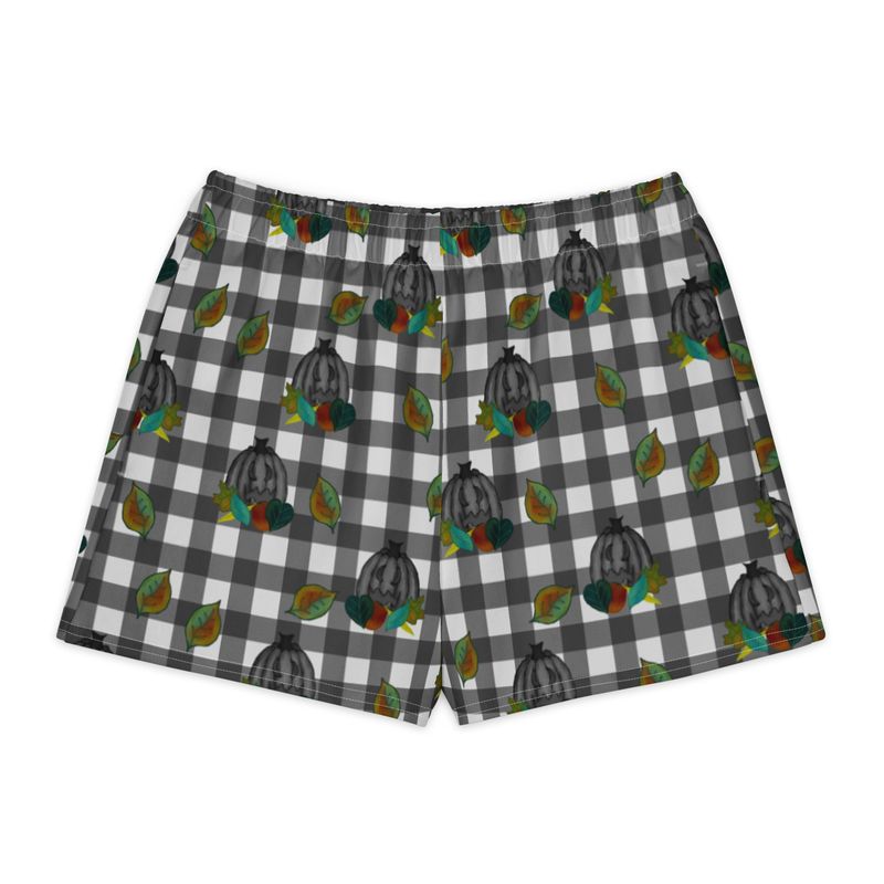 Midnight Harvest Spooky Autumn Cotton Loungewear Shorts
