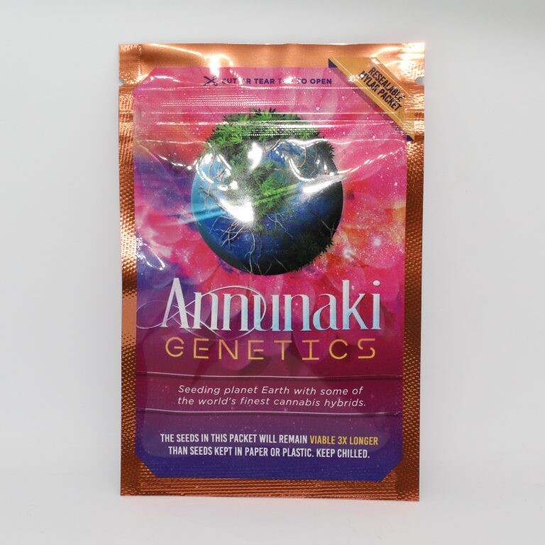Vitamin CBD - 6 Feminized Seeds - Plus Gift - Purple Early Train x Liter o Cola 5 Free Seeds - Annunaki Genetics