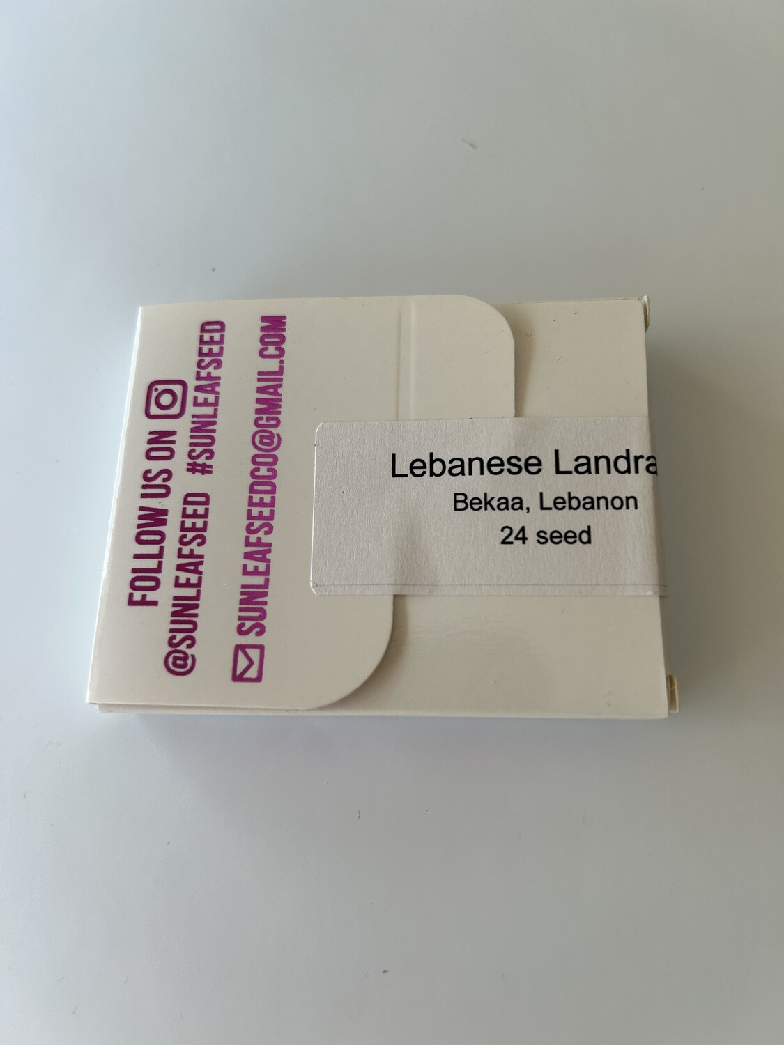 Lebanese Landrace - Sunleaf 24 Regular Seeds - *Personal Vault Item*