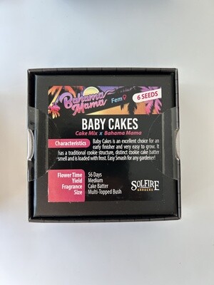 Baby Cakes - 6 Fem Seeds - Sol Fire Genetics - *Personal Vault Item*