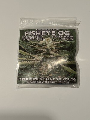 Fisheye OG - 12 Regular Seeds - Mass Medical *Vault Item*