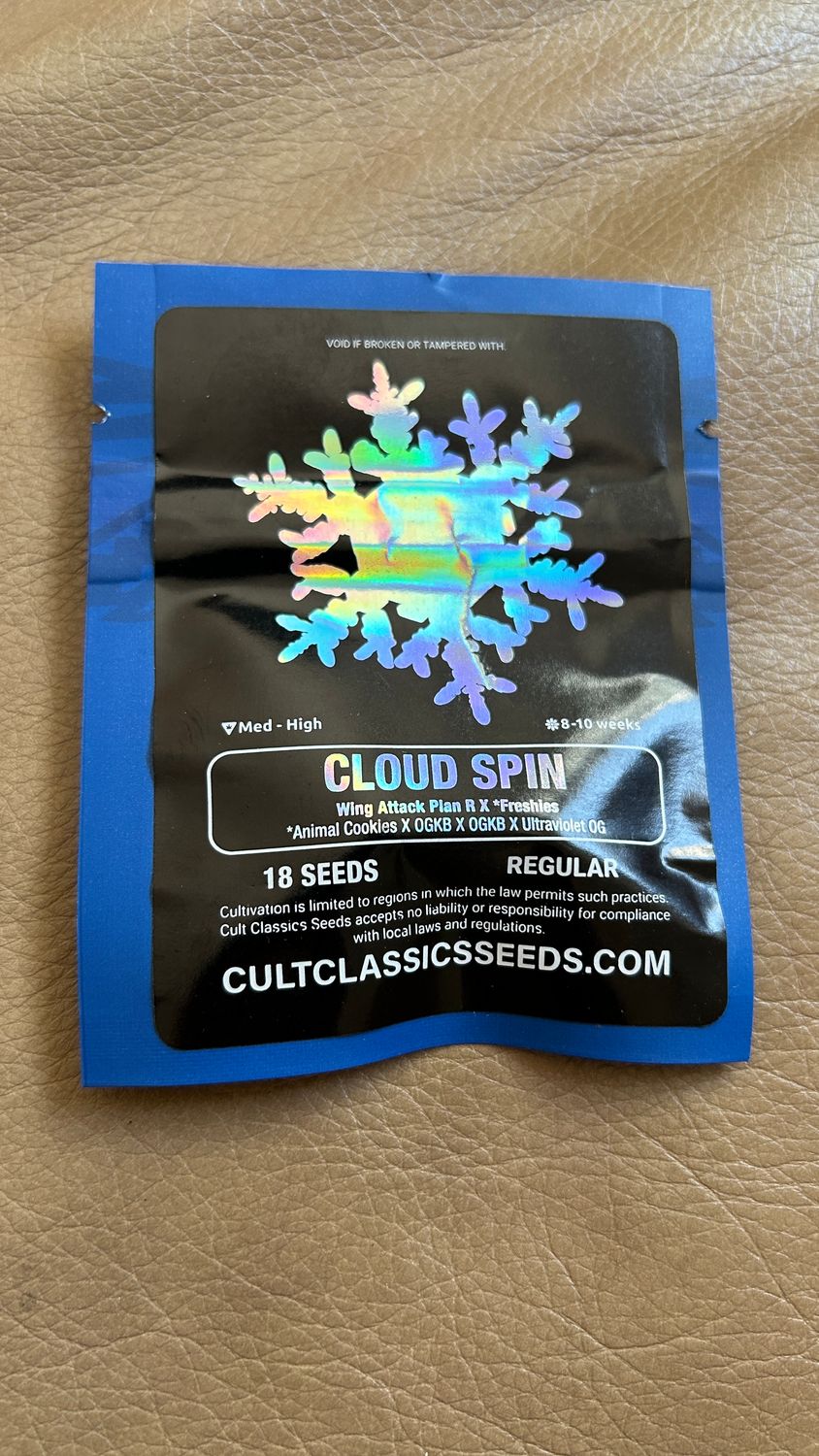 Cloud Spin - Cult Classic - 18 Regular Seeds *Vault Item*