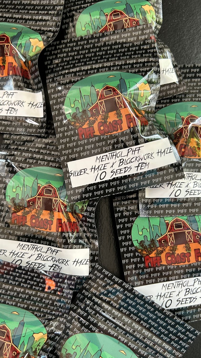 Menthol Piff *CBSB EXCLUSIVE* - 10 Feminized Seeds - Piff Coast Farms
