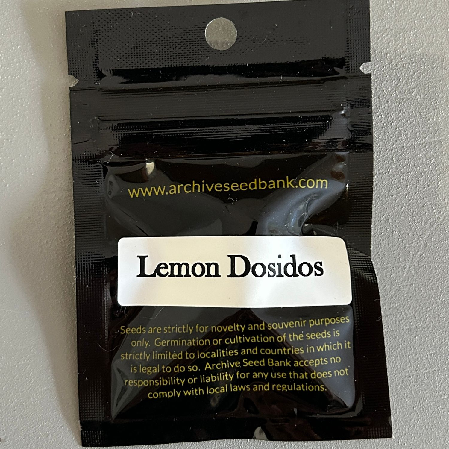 Lemon Dosidos - Archive Seeds *Vault Item*