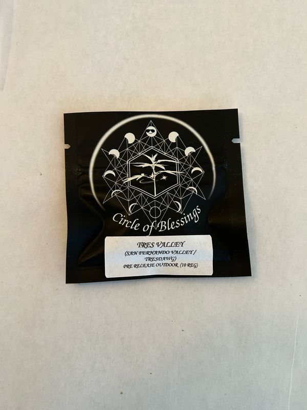 Tres Valley - (SVG OG x Tresdawg) - Strayfox Circle of Blessings - 10 Reg Seeds - MMS Vault