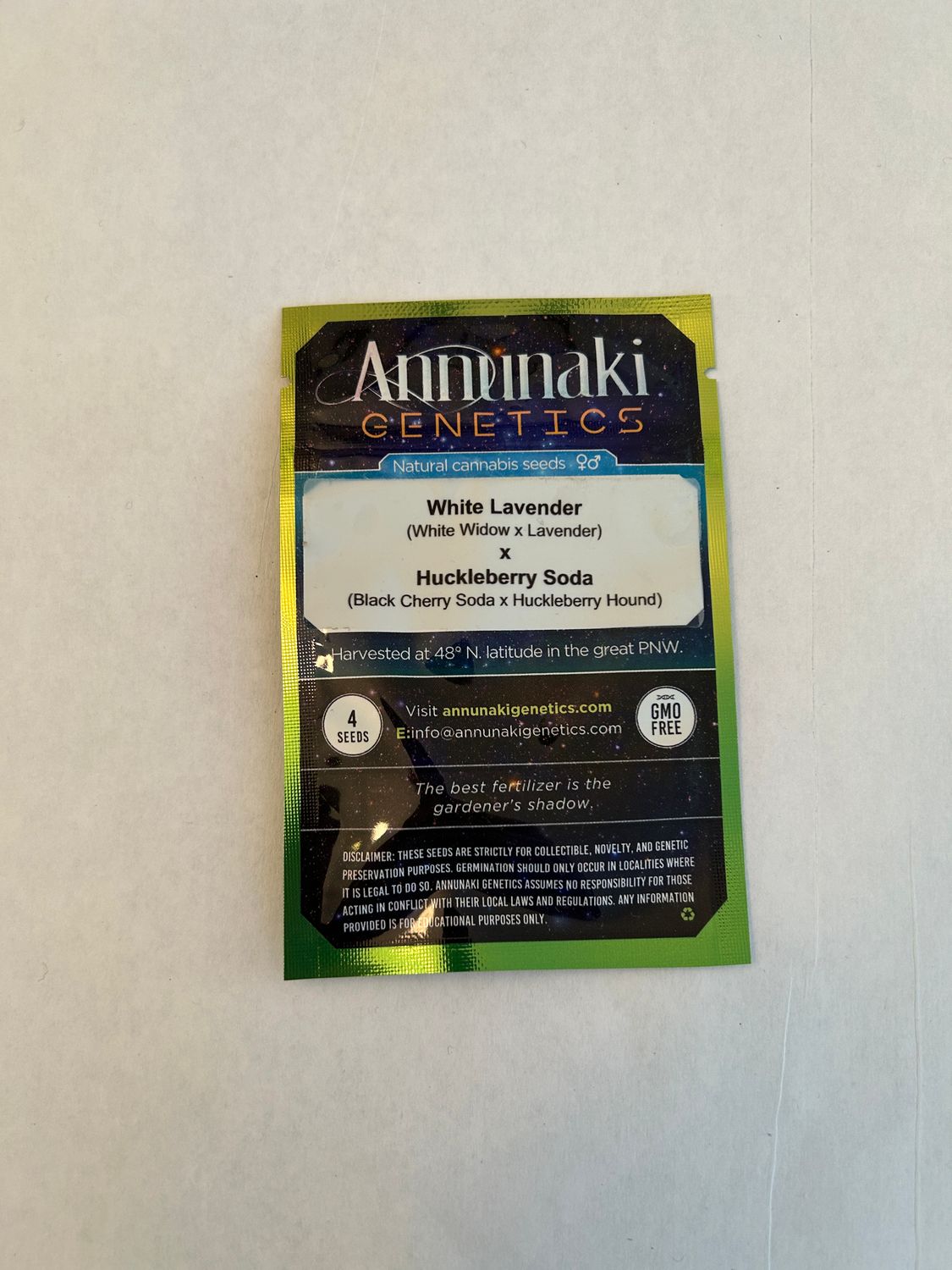 White Lavender x Huckleberry Soda - Annunaki 4 Regular Seeds - MMS Vault