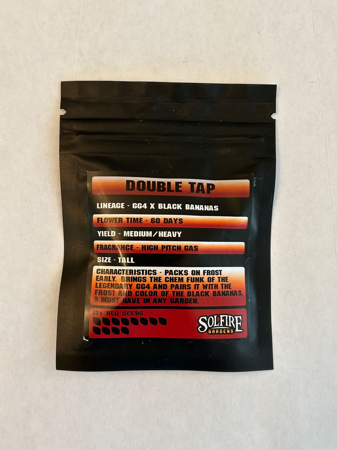 Double Tap - 12 Reg Seeds - Solfire - MMS Vault