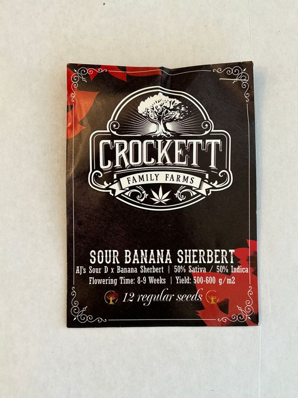 Sour Banana Sherbert - Crockett&#39;s Family Farms  - MMS Vault