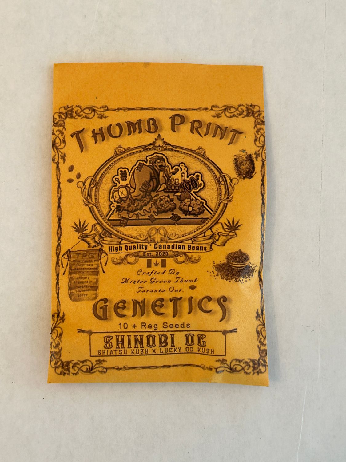 Shinobi OG - Thumbprint Genetics - MMS Vault