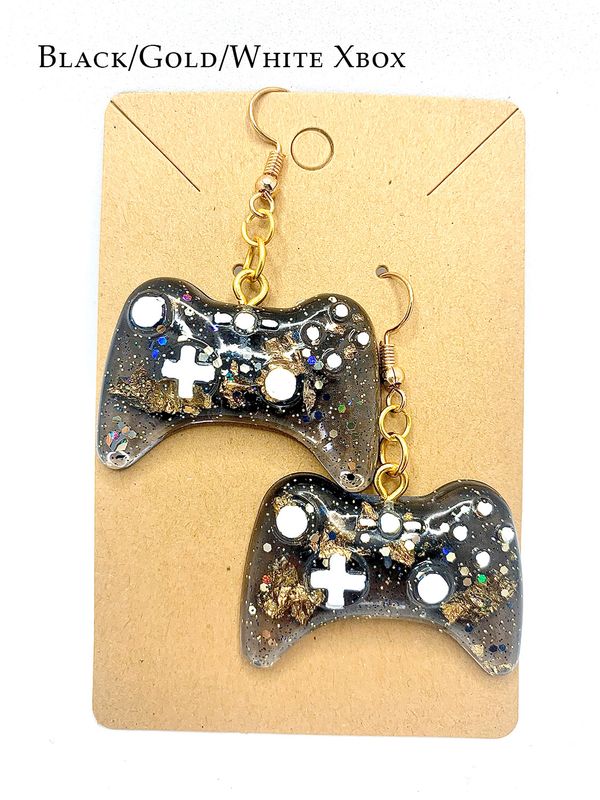 Gamer earrings (X - Various Colors)