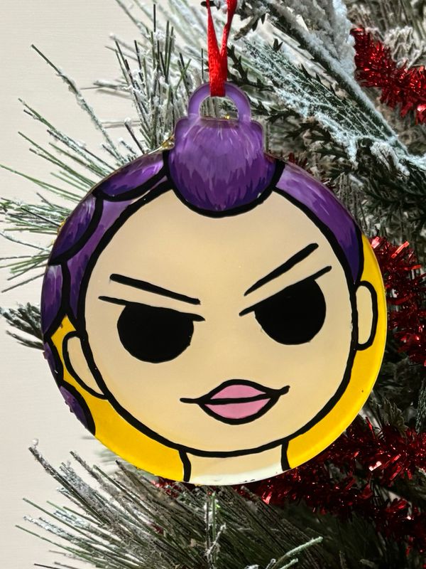 LIMITED (Rumi) Painted Acrylic Ornaments