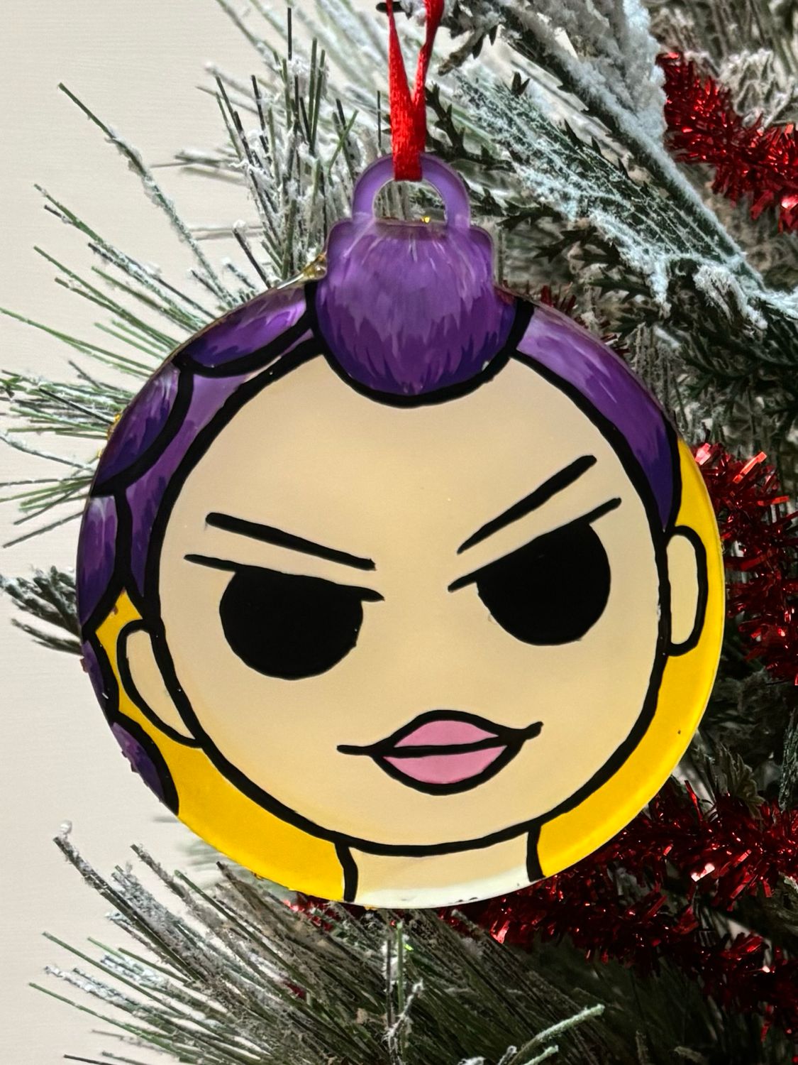 LIMITED (Rumi) Painted Acrylic Ornaments