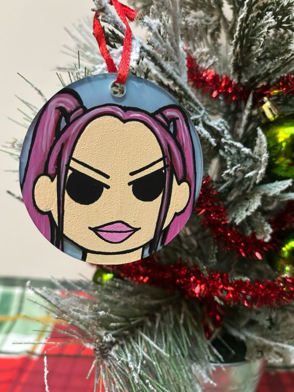 LIMITED (Mira) Painted Acrylic Ornaments