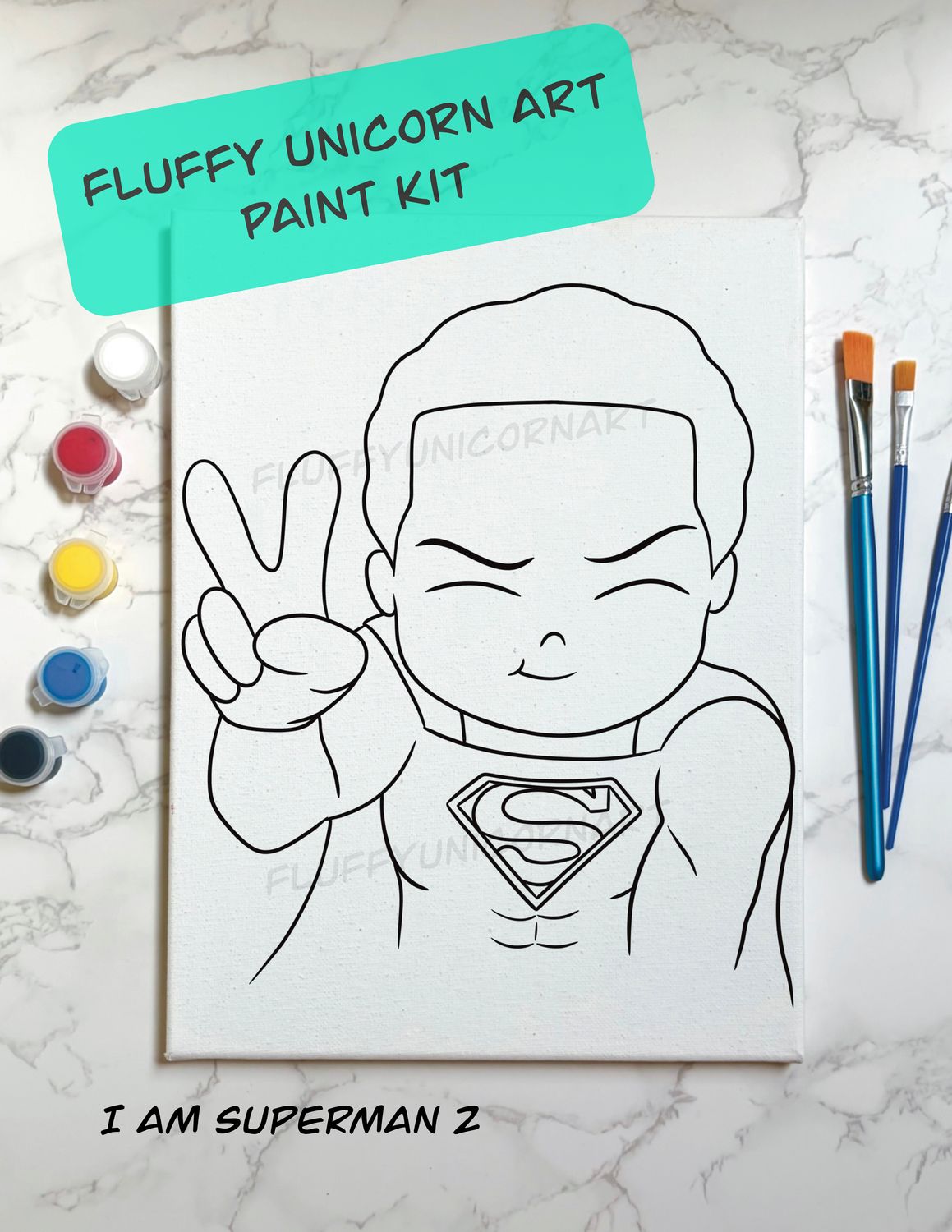 Super Hero Paint Kits!