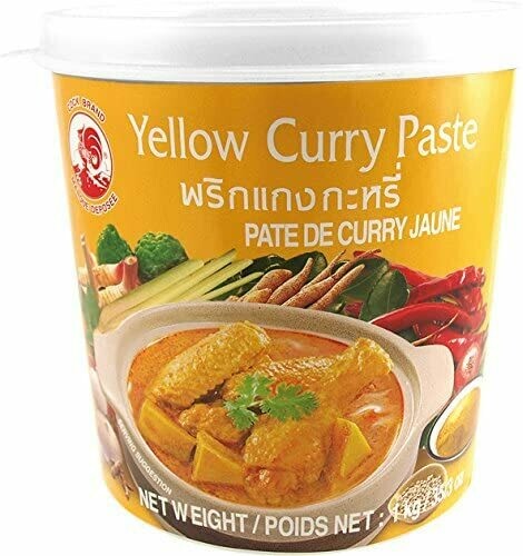 Curry giallo in pasta