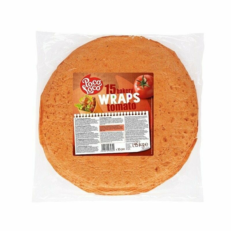 tortillas tomato da 30 cm