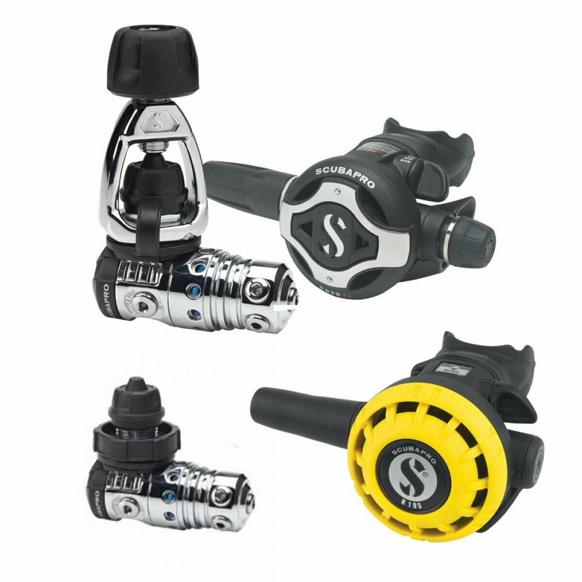 Scubapro MK25 EVO / S620 Ti / R195 Octopus Set
