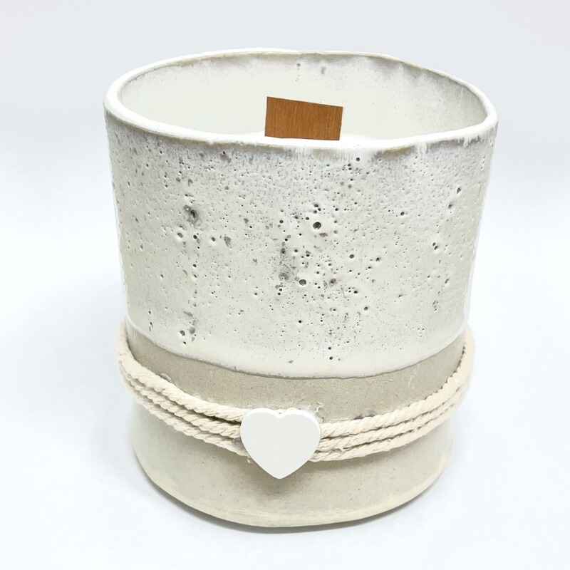 Bougie 9x9 cm “🤍” Concombre frais