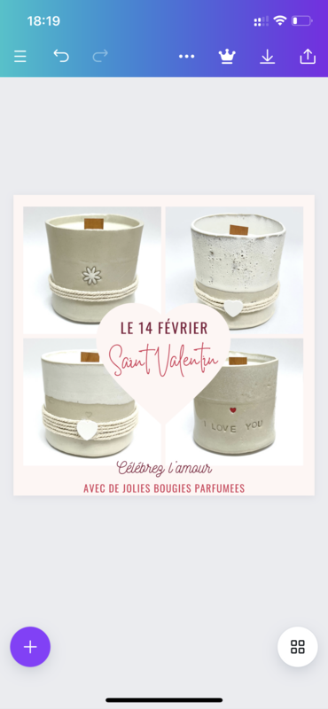 Bougie 9x9 cm “🤍” Concombre frais