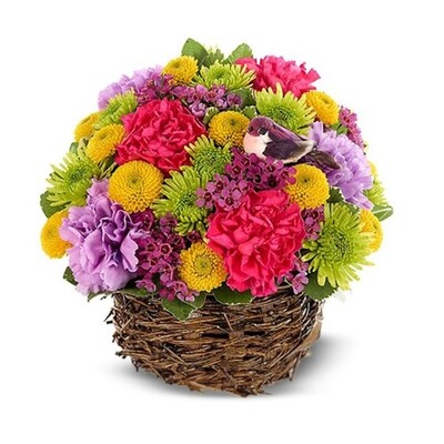 Easter Basket Surprise Bouquet