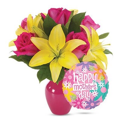 Mother’s Day Bouquet & Balloon