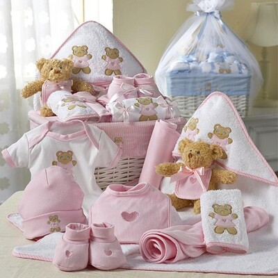 Newborn Girl/Boy Comfy Baby Gift Basket