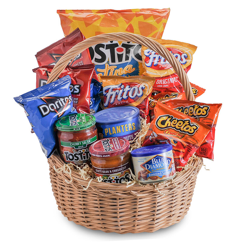 Snack Basket Chips &amp; Dip