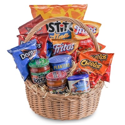 Snack Basket Chips & Dip