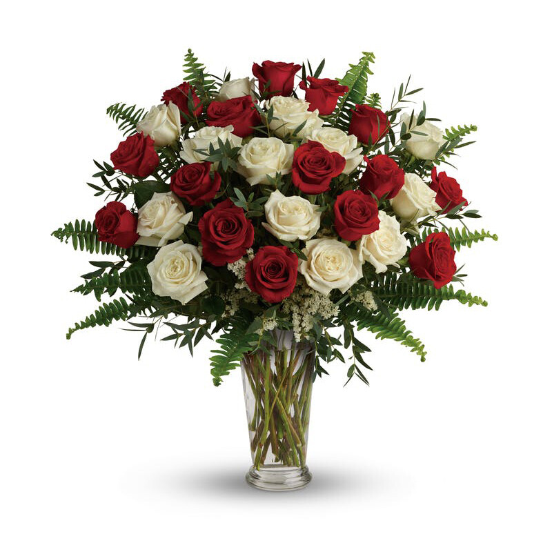 Yours Truly Anniversary Roses Bouquet