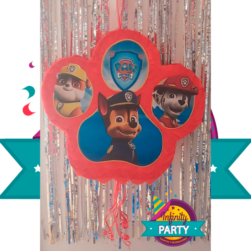 Piñata temática Paw Patrol