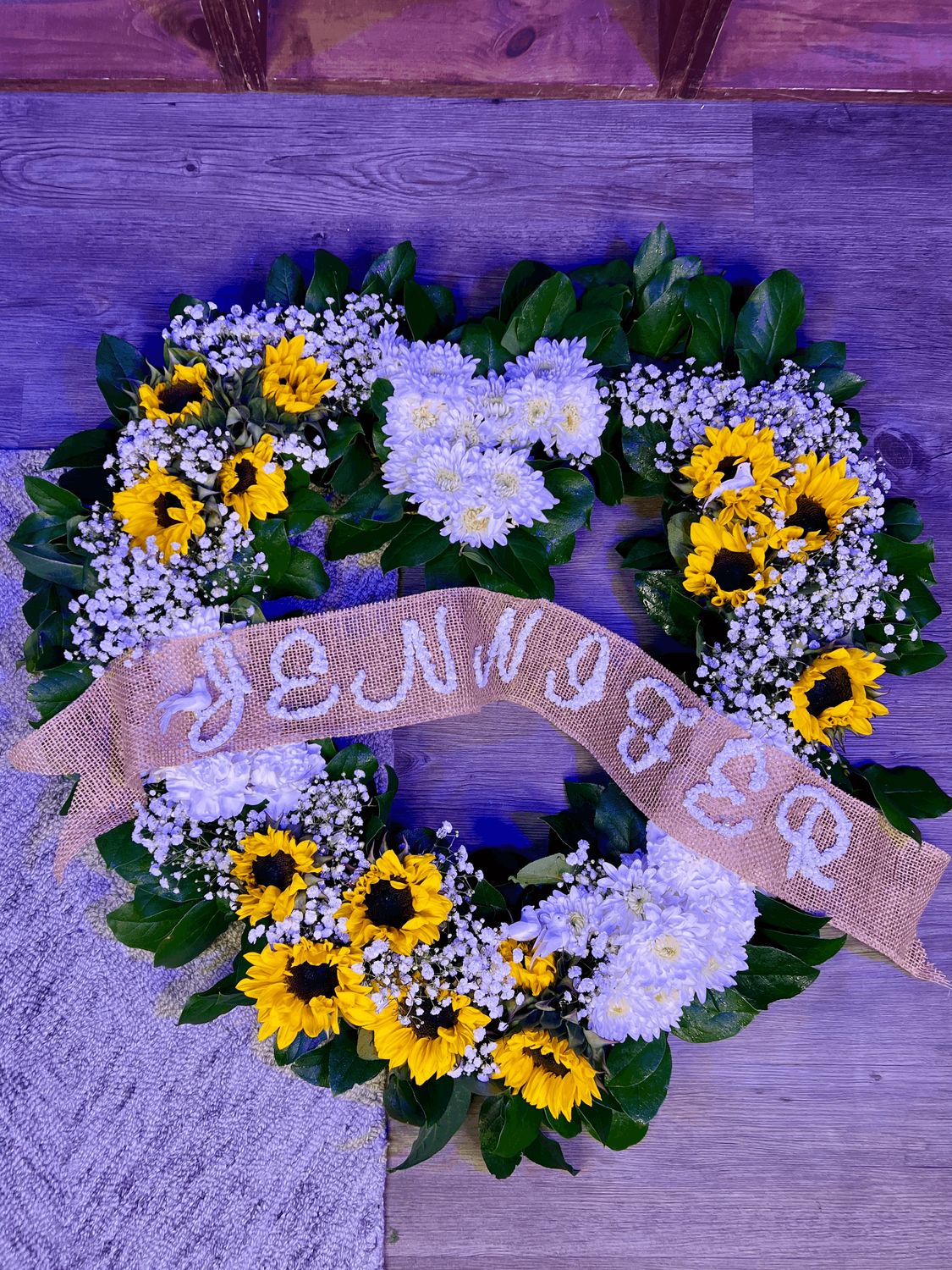 ​Heartfelt Sympathy Wreath