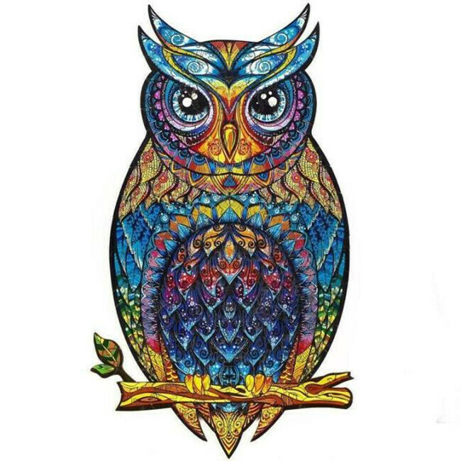 OWL WOODEN PUZZLE(SALE $9.99,ONLY LAST THREE DAYS)