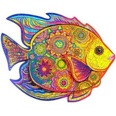 FISH WOODEN PUZZLE(Buy 2 Get 4 Random 💥)