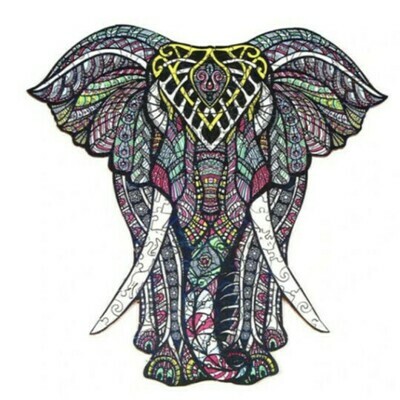 ELEPHANT WOODEN PUZZLE(Buy 2 Get 4 Random 💥)