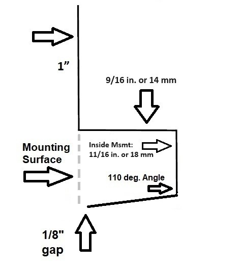 Pixel Lights - Flush Mount with gap