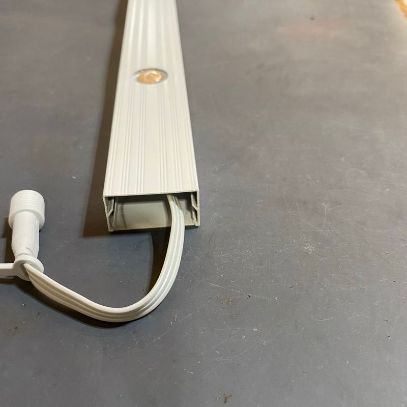 Premium Light-Track fits Govee PRO  Style Outdoor Permanent Lights -             2 Meter Length - White In Stock