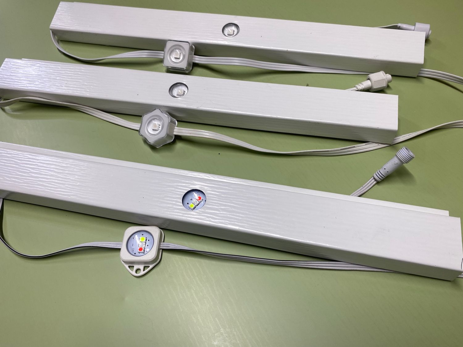 Light-Track - fits Multibrand -  Outdoor Permanent Lights - 15 inch Spacing  - Standard Mounting Tab - One Piece Design