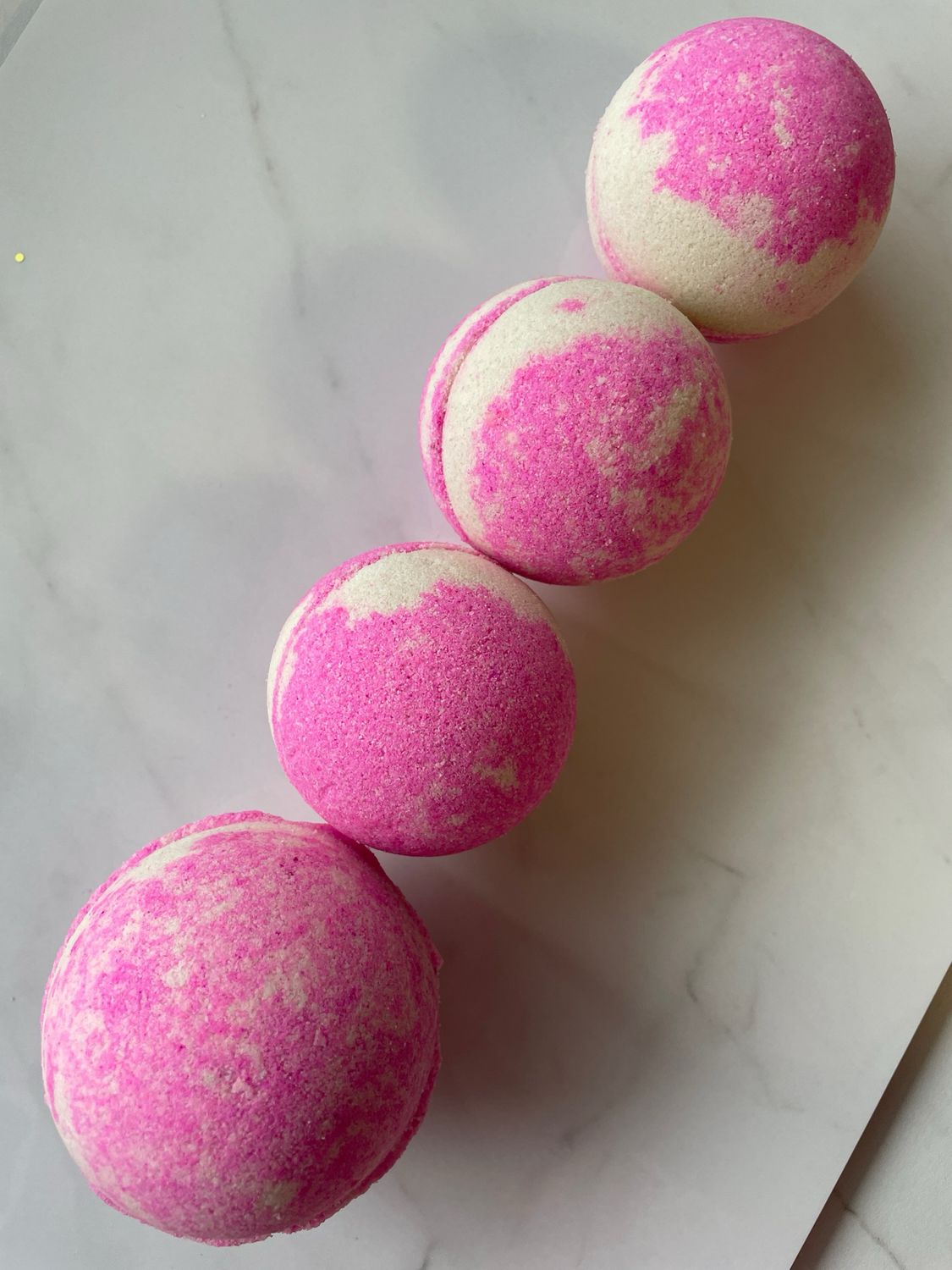 Coconut Milk Bath Bombs (love spell / coco butter cashmere)
