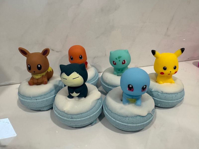 Pokémon Donut Bath Bomb
