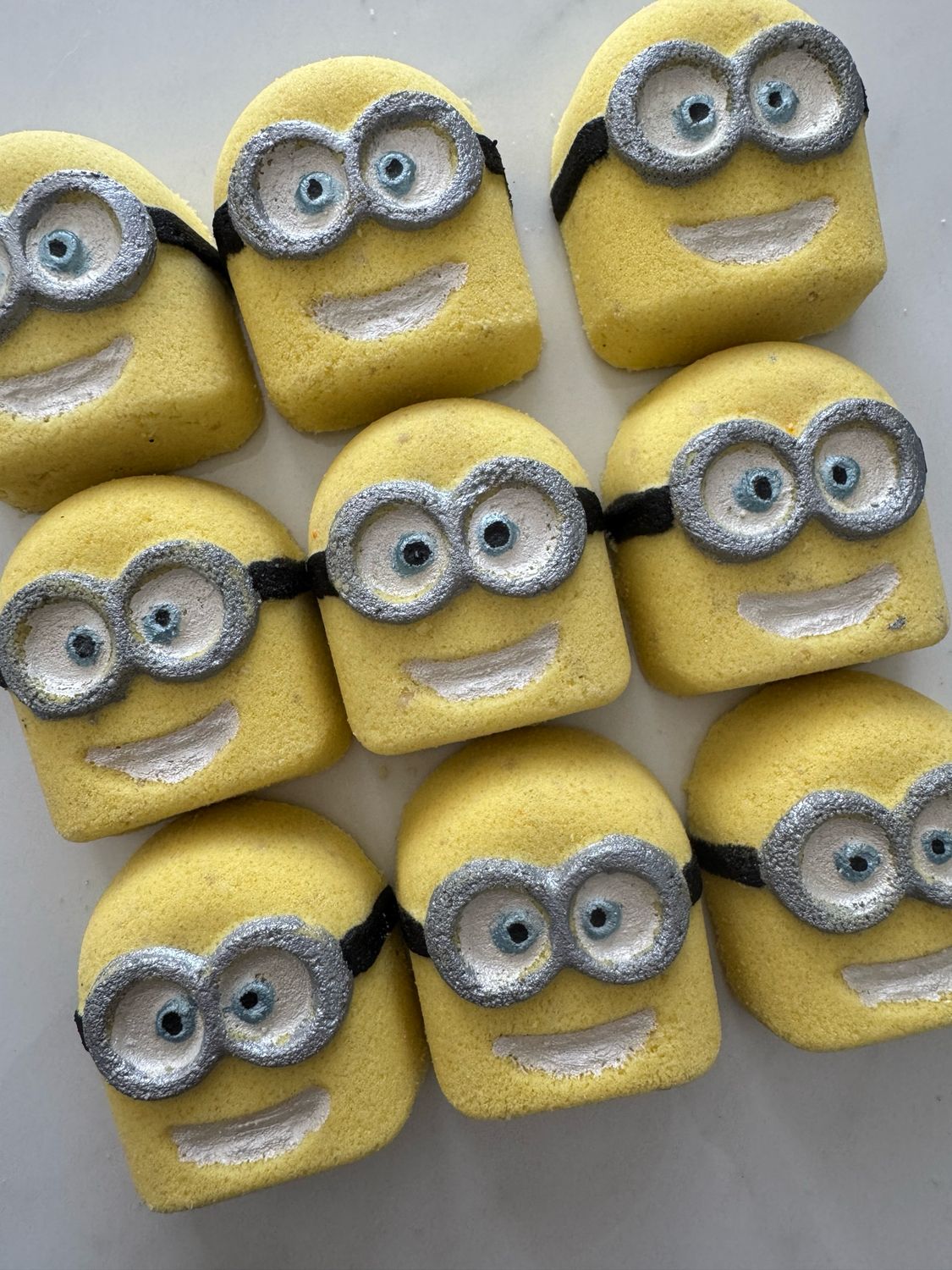 Mini Yellow Dudes Bath bombs