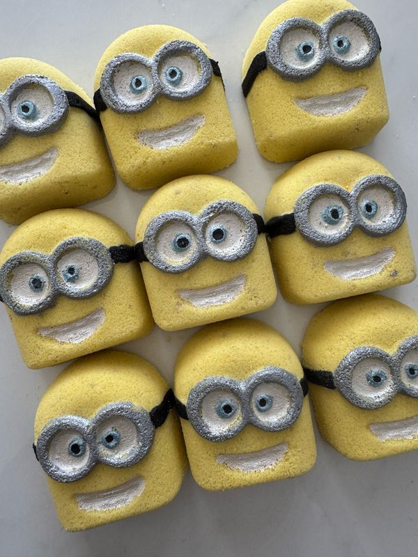 Mini Yellow Dudes Bath bombs