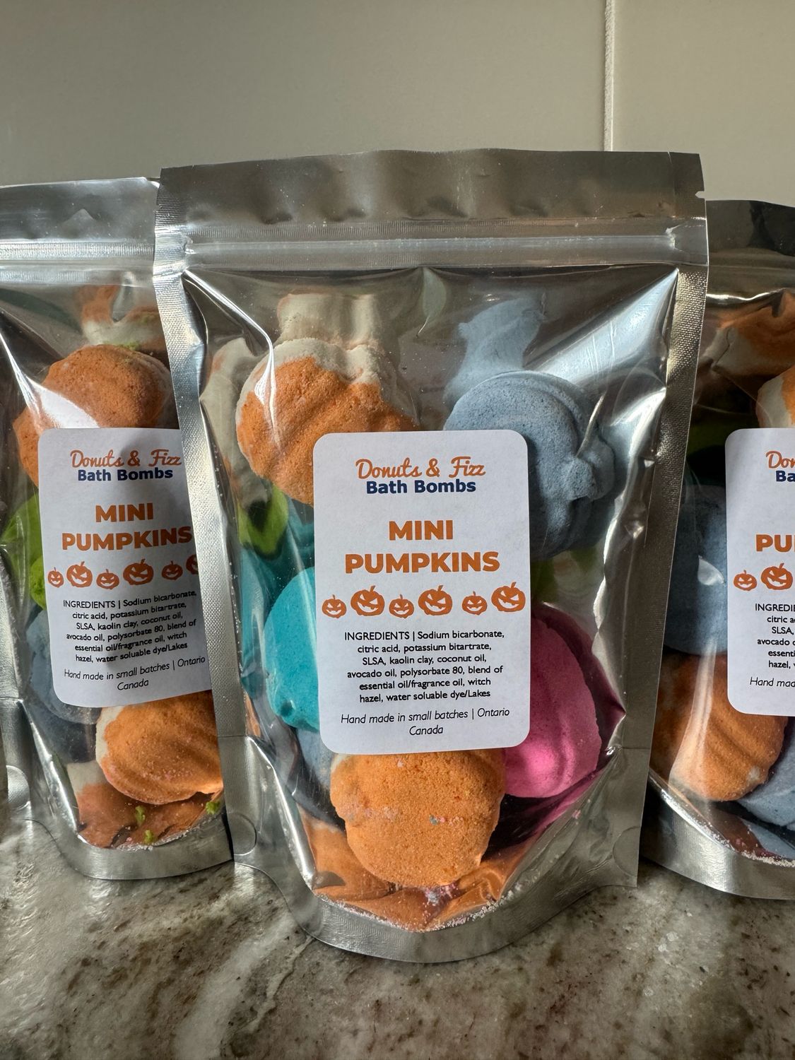 BAG OF MINI PUMPKINS