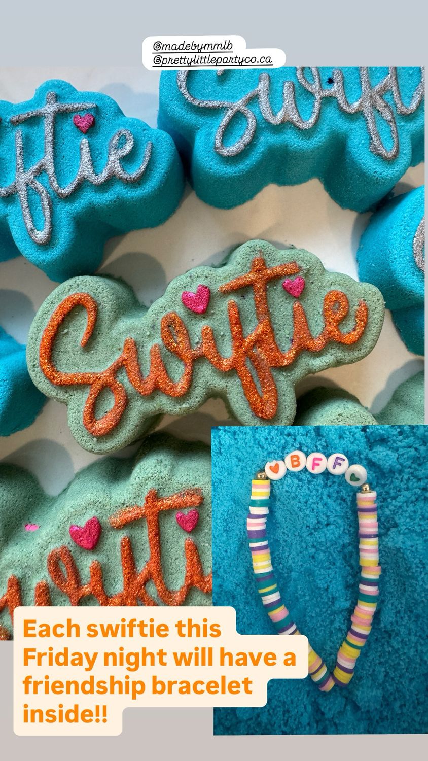 Swiftie Bath Bomb With Surprise Bracelet