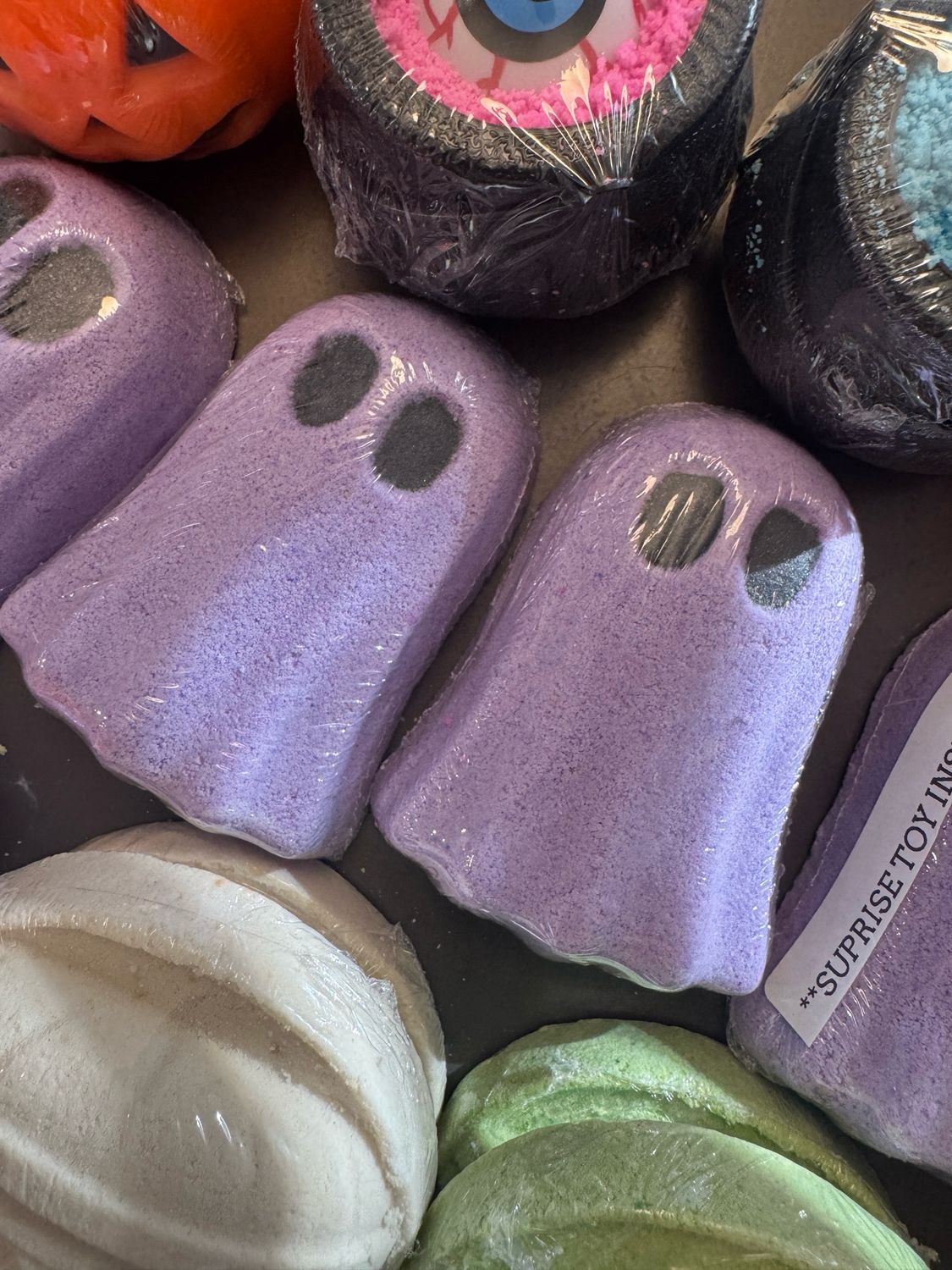 Purple Ghosts With Surprise Toys