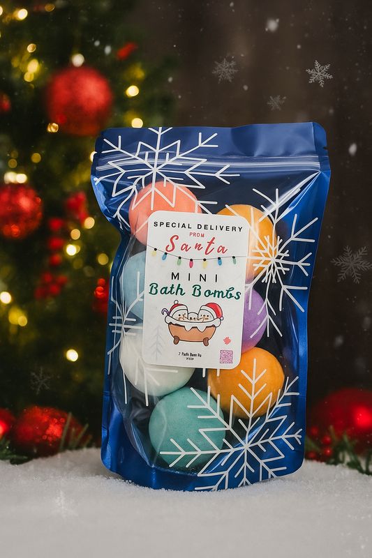 ✨ Straight from Santa’s workshop! ✨ - Mini Bath bombs